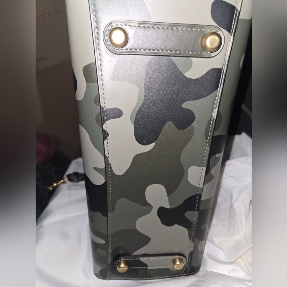 Coach Rogue Camouflage Print Tote with Gold Hardware - Picture 3 of 16